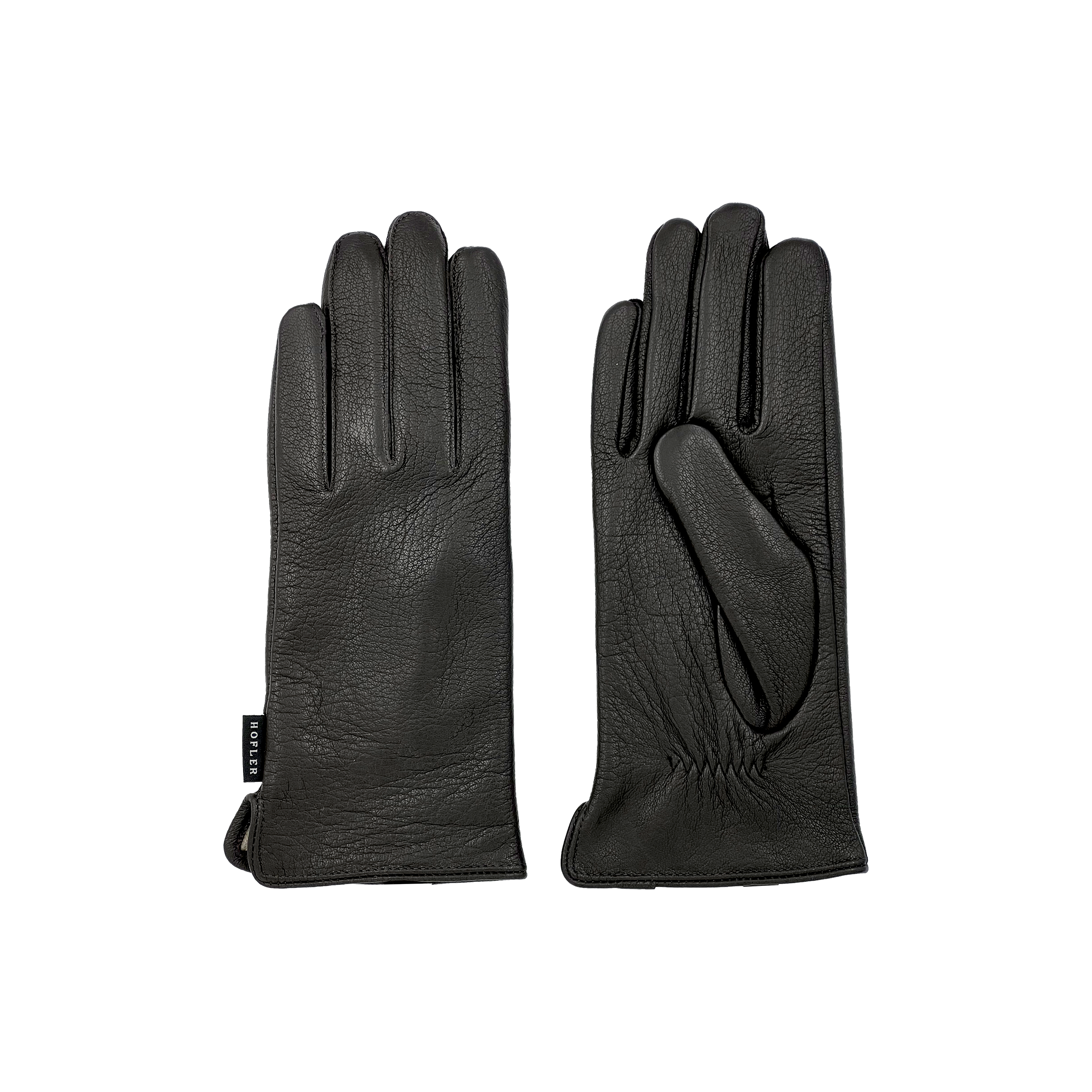 Jatta nahkahanskat W - musta